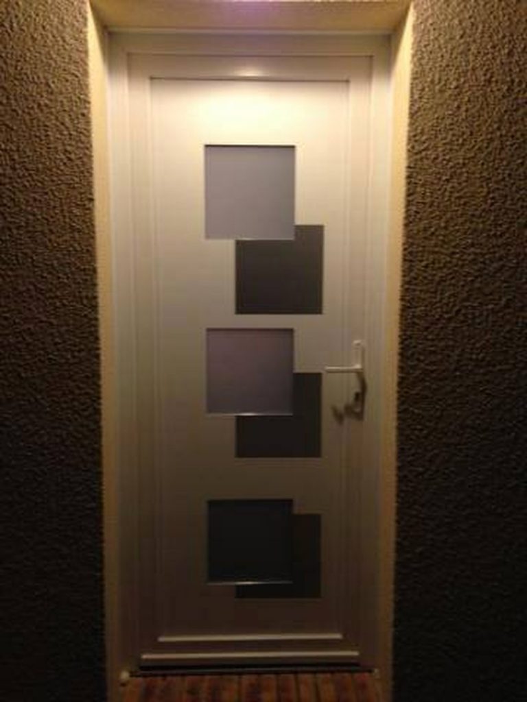 Porte entree pvc sur mesure pose region parisienne